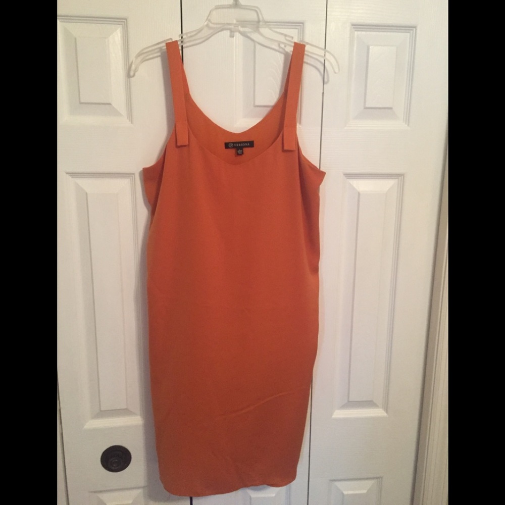 Verona Orange Dress